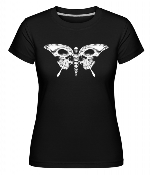 Schmetterling Des Todes - Shirtinator Frauen T-Shirt - Schwarz - Vorn