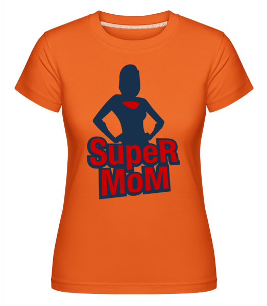 Super Mom Icon - Shirtinator Frauen T-Shirt - Orange - Vorn