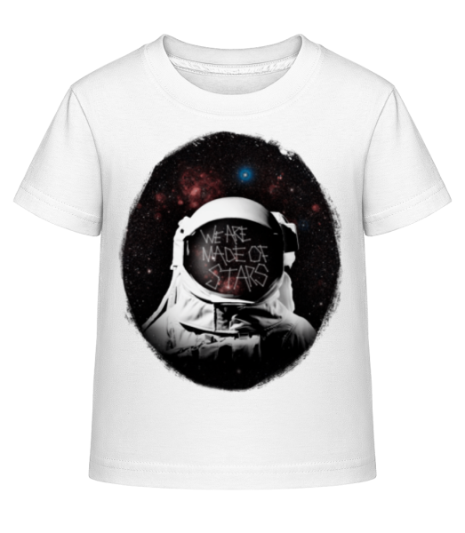 We Are Made Of Stars - Camiseta Shirtinator para niños - Blanco - delante