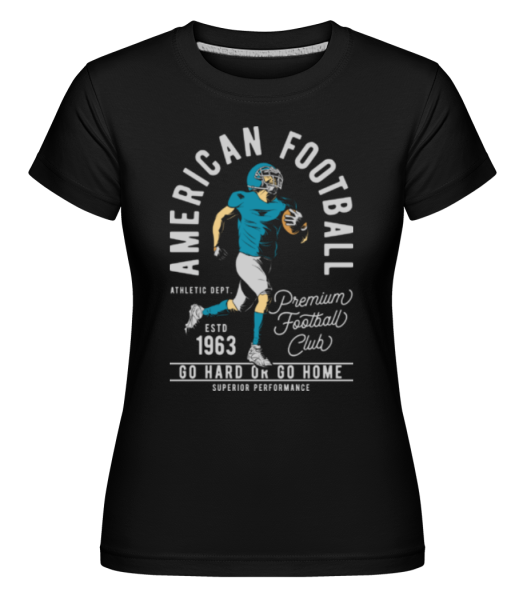 American Football -  Shirtinator Women's T-Shirt - Black - imagedescription.FrontImage