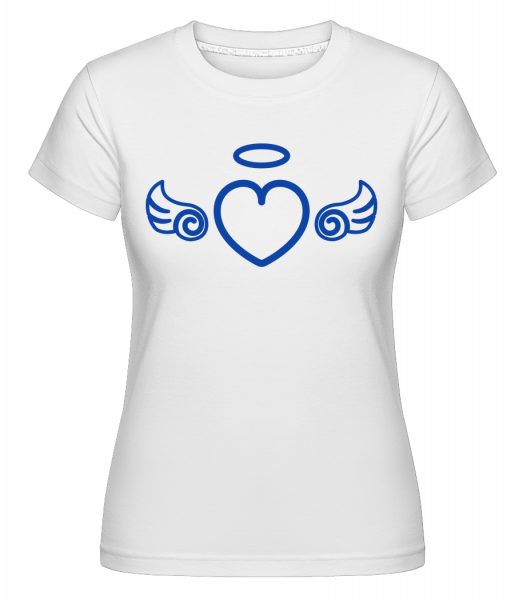 Angel Heart - Shirtinator Frauen T-Shirt - Weiß - Vorn