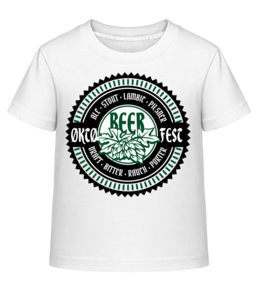 Oktoberfest Beer - Camiseta Shirtinator para niños - Blanco - delante