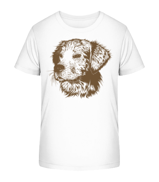 Little Dog - Camiseta ecológica para niños Stanley Stella - Blanco - delante
