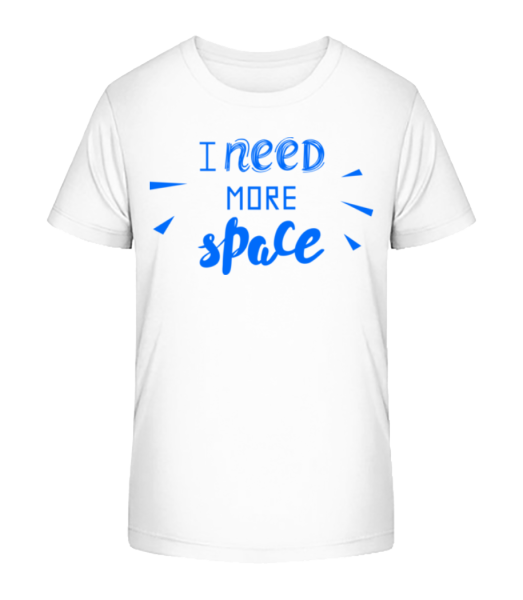I Need More Space - Camiseta ecológica para niños Stanley Stella - Blanco - delante