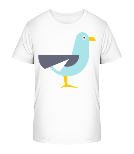 Pigeon Comic - Camiseta ecológica para niños Stanley Stella - Blanco - delante