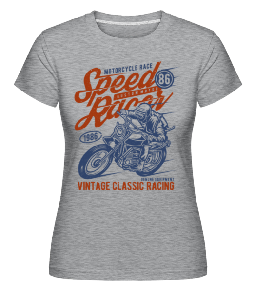 Speed Racer(1) -  Shirtinator Women's T-Shirt - Heather grey - imagedescription.FrontImage