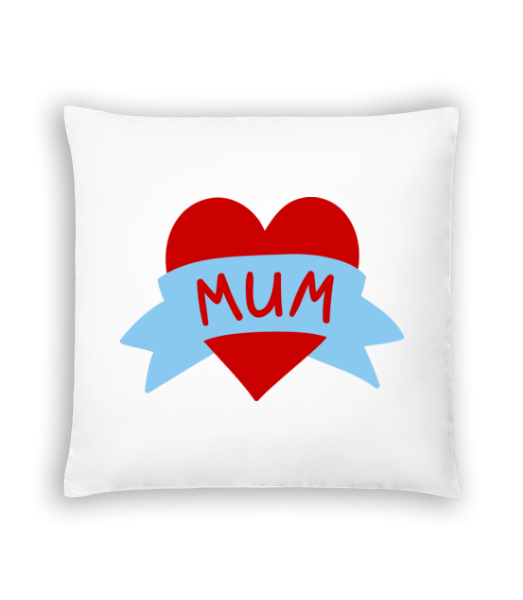 Mum Heart Icon - Cojines - Blanco - delante