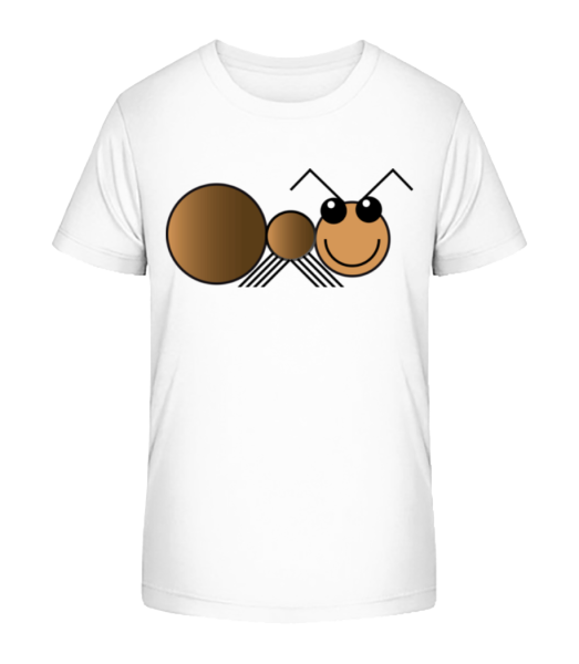 Ant Comic - Camiseta ecológica para niños Stanley Stella - Blanco - delante