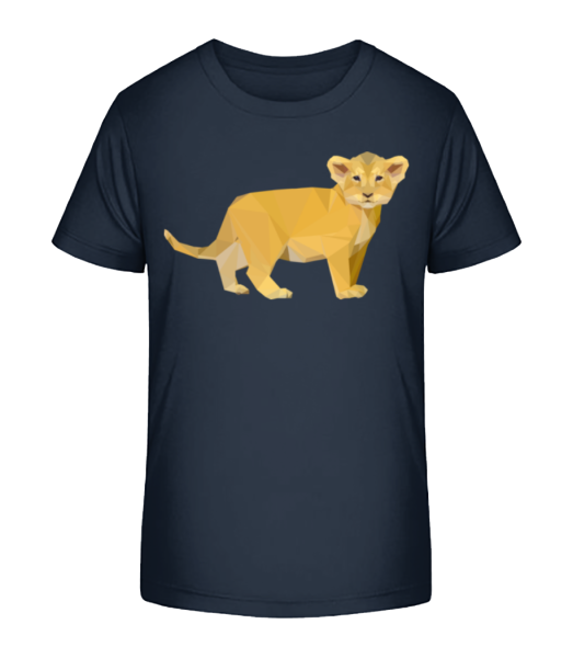 Little Lion - Camiseta ecológica para niños Stanley Stella - Marino - delante