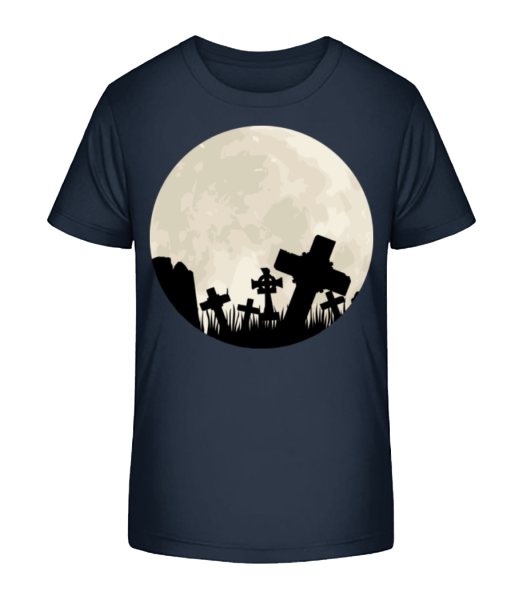 Gothic Scenery Circle - Camiseta ecológica para niños Stanley Stella - Marino - delante
