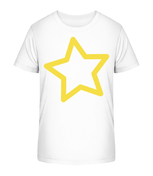 Star - Camiseta ecológica para niños Stanley Stella - Blanco - delante