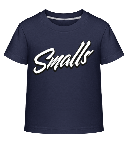 Smalls - Camiseta Shirtinator para niños - Marino - delante