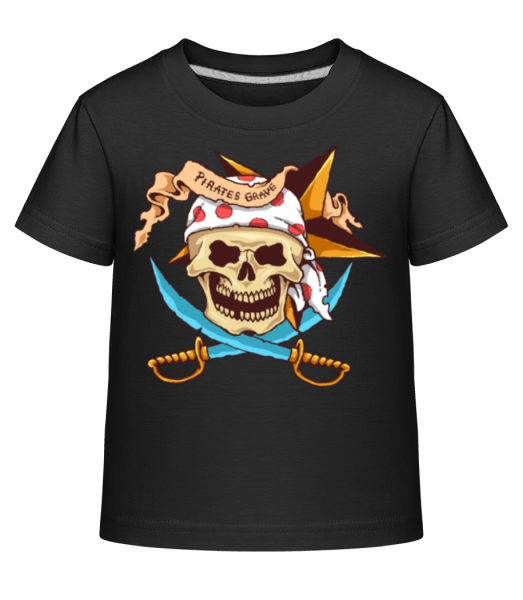 Pirate Grave - Camiseta Shirtinator para niños - Negro - delante
