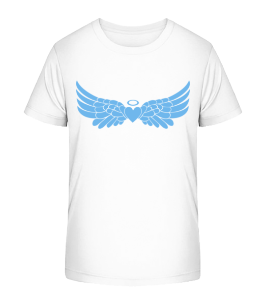 Angel Heart With Wings - Camiseta ecológica para niños Stanley Stella - Blanco - delante