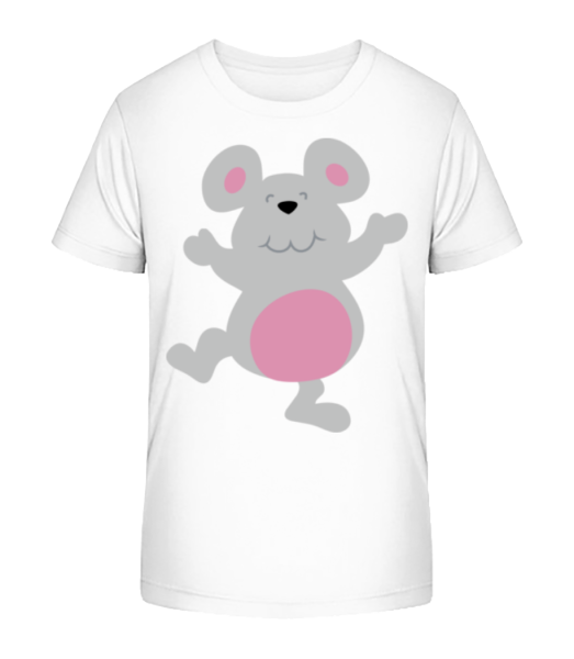 Kids Comic - Mouse - Camiseta ecológica para niños Stanley Stella - Blanco - delante