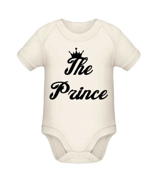 The Prince - Body ecológico para bebé - Crema - delante