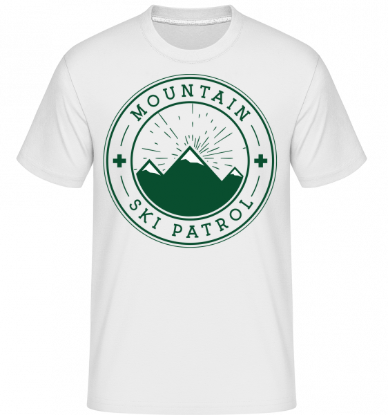 Ski Patrol Icon - Shirtinator Männer T-Shirt - Weiß - Vorn