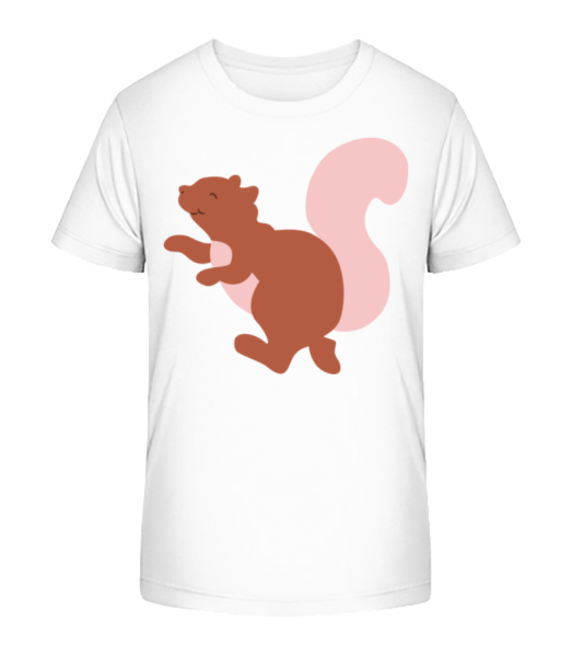 Kids Comic - Squirrel - Camiseta ecológica para niños Stanley Stella - Blanco - delante