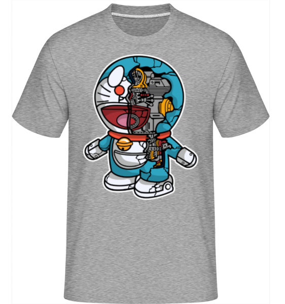 Doraemon -  Shirtinator Men's T-Shirt - Heather grey - imagedescription.FrontImage