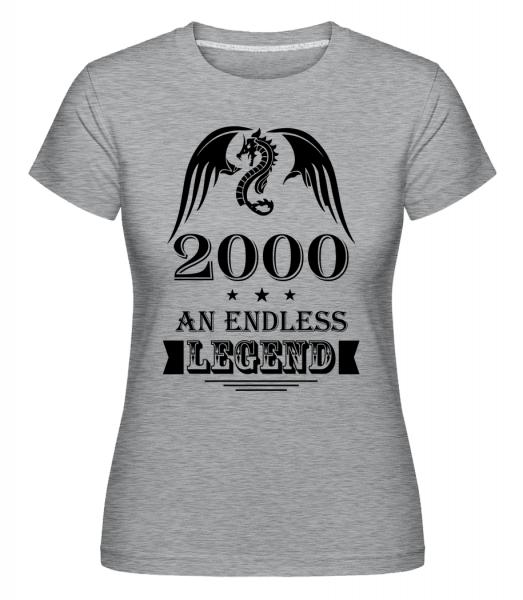 Endless Legend 2000 - Shirtinator Frauen T-Shirt - Grau meliert - Vorn