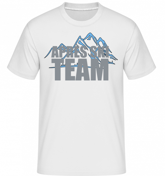 Après Ski Team - Shirtinator Männer T-Shirt - Weiß - Vorn