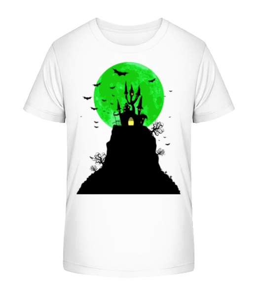 Ghost Castle - Camiseta ecológica para niños Stanley Stella - Blanco - delante