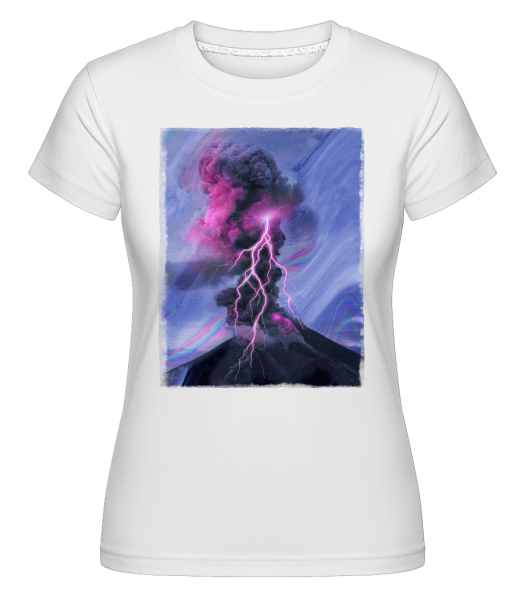 Neon Gewitter - Shirtinator Frauen T-Shirt - Weiß - Vorn