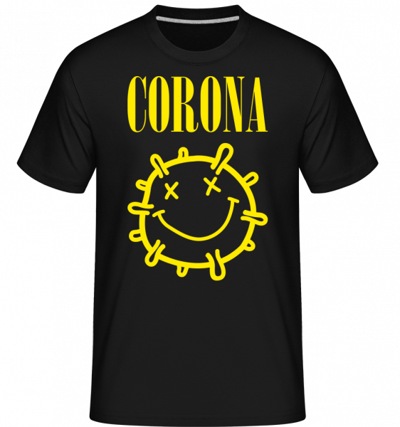 Corona - Shirtinator Männer T-Shirt - Schwarz - Vorn