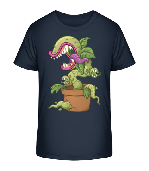 Bad Plant Comic - Camiseta ecológica para niños Stanley Stella - Marino - delante