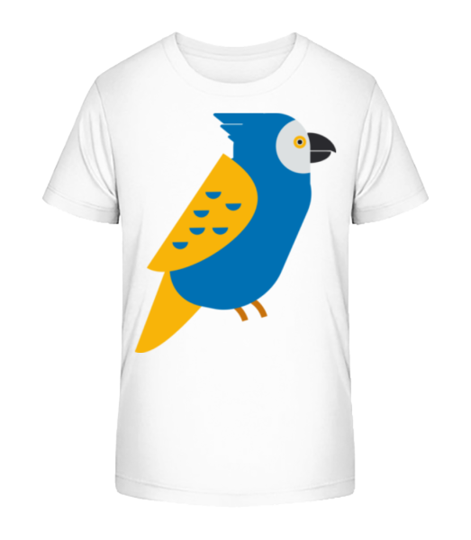 Parrot Picture - Camiseta ecológica para niños Stanley Stella - Blanco - delante