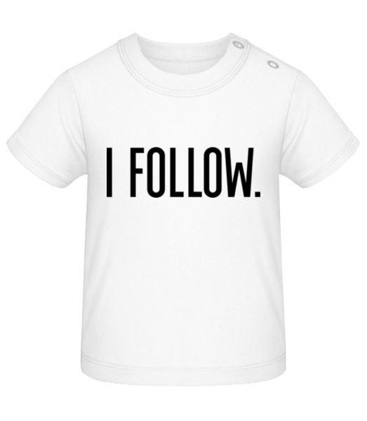 I Follow - Camiseta de bebé - Blanco - delante
