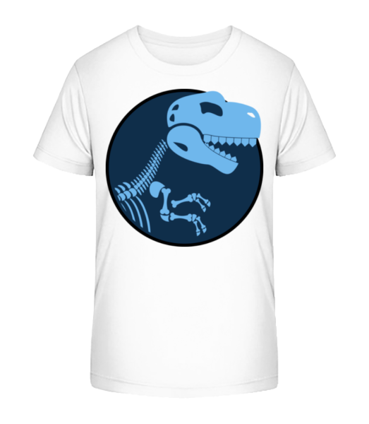 Dinosaur Logo - Camiseta ecológica para niños Stanley Stella - Blanco - delante