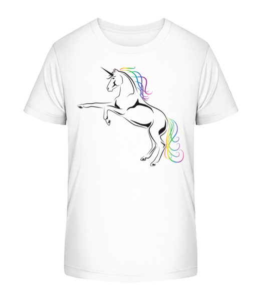 Unicorn - Camiseta ecológica para niños Stanley Stella - Blanco - delante