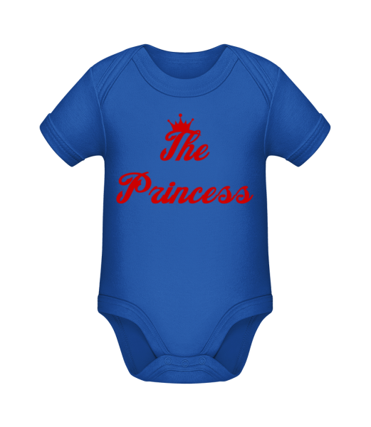 The Princess - Body ecológico para bebé - Azul real - delante