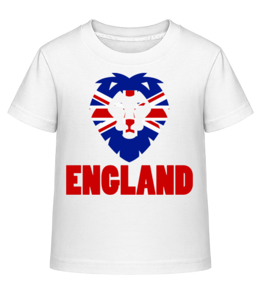 England Bear Flag - Camiseta Shirtinator para niños - Blanco - delante