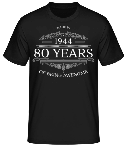 Made In 1944 - Camiseta básica para hombre - Negro - delante