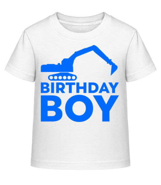 Birthday Boy - Camiseta Shirtinator para niños - Blanco - delante