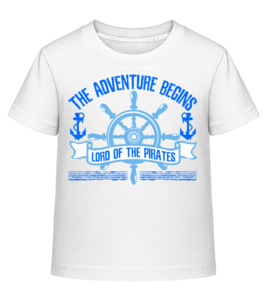 Lord Of The Pirates Icon - Camiseta Shirtinator para niños - Blanco - delante