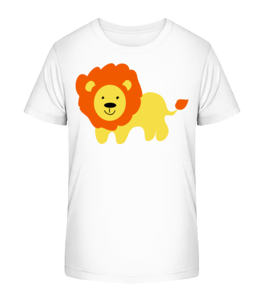 Kids Comic - Lion - Camiseta ecológica para niños Stanley Stella - Blanco - delante