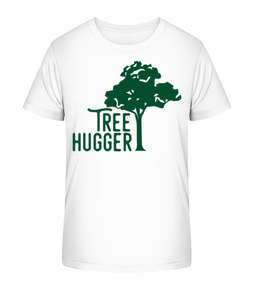 Tree Hugger - Camiseta ecológica para niños Stanley Stella - Blanco - delante