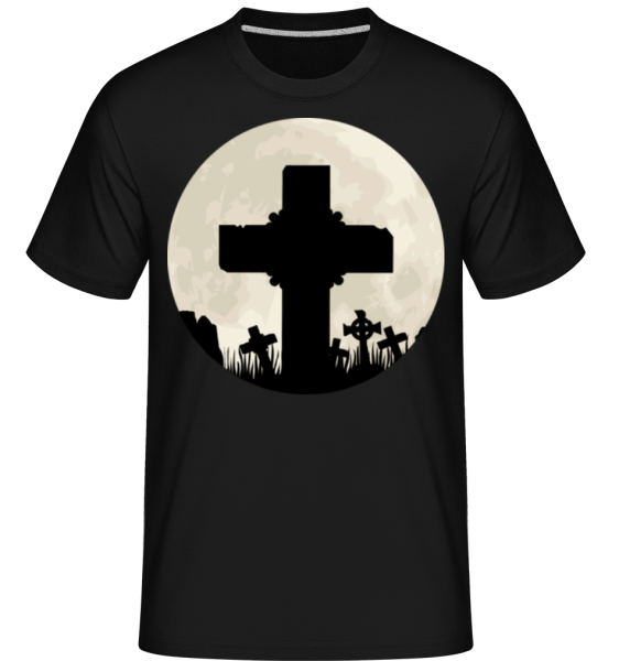 Gothic Scenery Circle -  Shirtinator Men's T-Shirt - Black - imagedescription.FrontImage