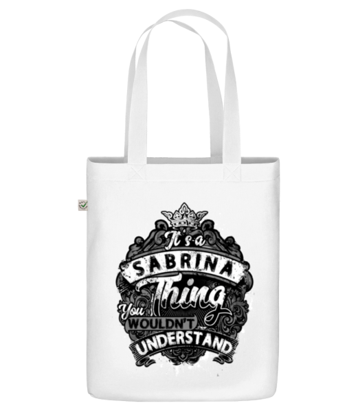 It's A Sabrina Thing - Bolsa ecológica - Blanco - delante