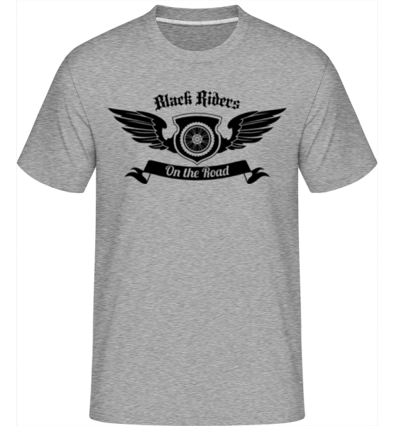 Black Riders Biker -  Shirtinator Men's T-Shirt - Heather grey - imagedescription.FrontImage