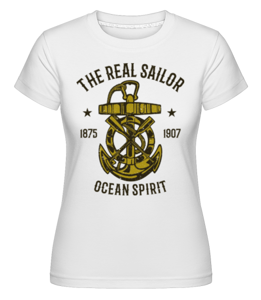 Ocean Spirit -  Shirtinator Women's T-Shirt - White - imagedescription.FrontImage