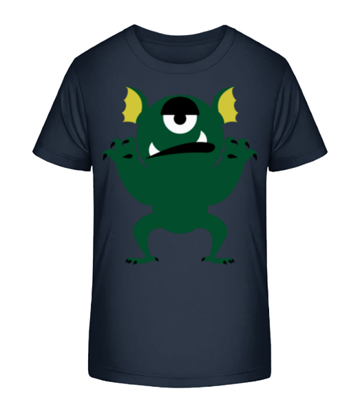 Bored Monster - Camiseta ecológica para niños Stanley Stella - Marino - delante