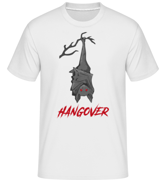 Hangover - Camiseta Shirtinator para hombre - Blanco - delante