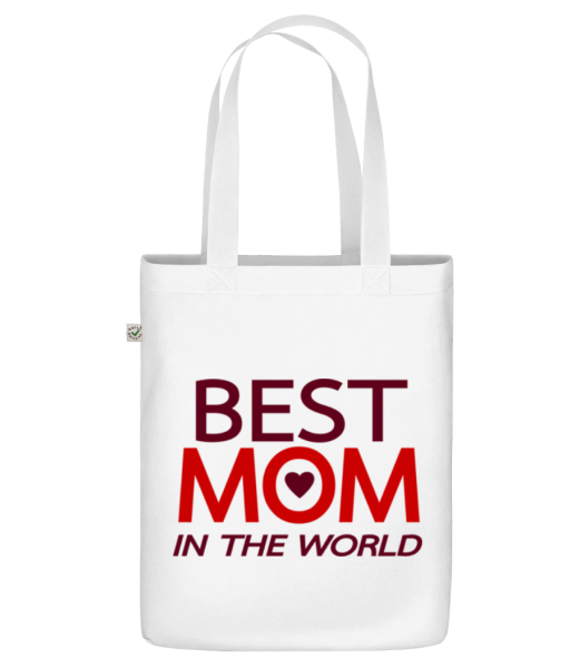 Best Mom In The World - Bolsa ecológica - Blanco - delante