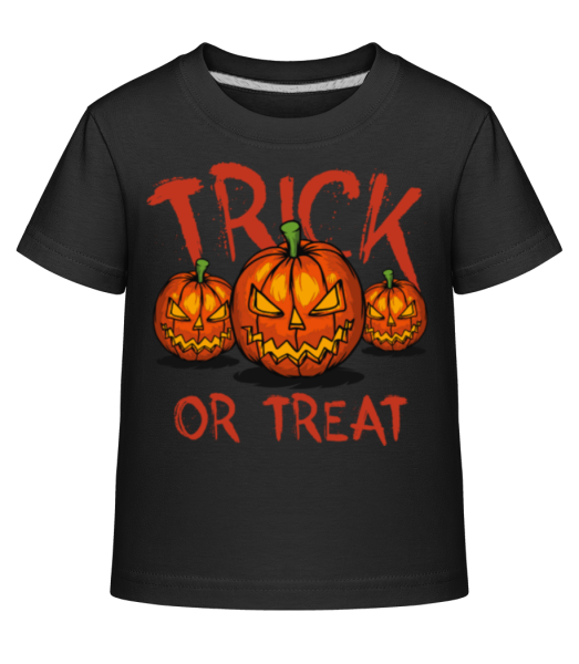 Trick Or Treat - Camiseta Shirtinator para niños - Negro - delante