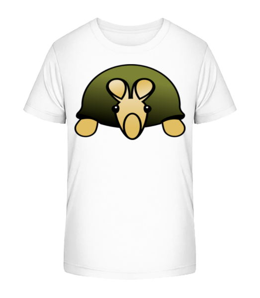 Turtle Comic - Camiseta ecológica para niños Stanley Stella - Blanco - delante