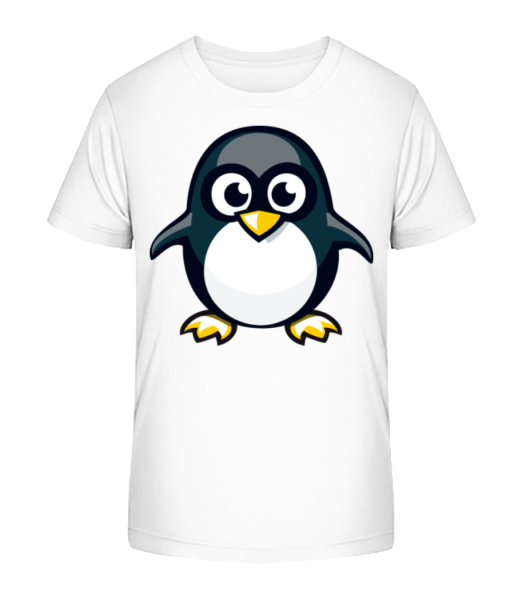 Penguin Kids - Camiseta ecológica para niños Stanley Stella - Blanco - delante